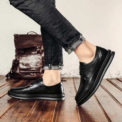 Frontier Brogue Dress Shoe by Tenoura