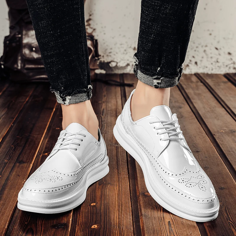 Frontier Brogue Dress Shoe by Tenoura
