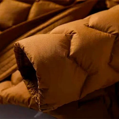 Isabella Quilted Down Coat