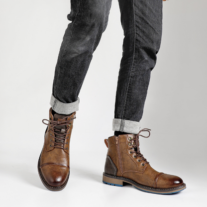 Bayshore Leather Boots by Tenoura