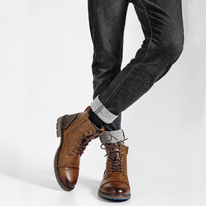 Bayshore Leather Boots by Tenoura