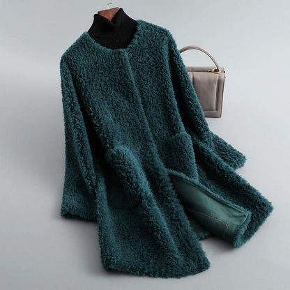 Olivia Couture Shearling Coat