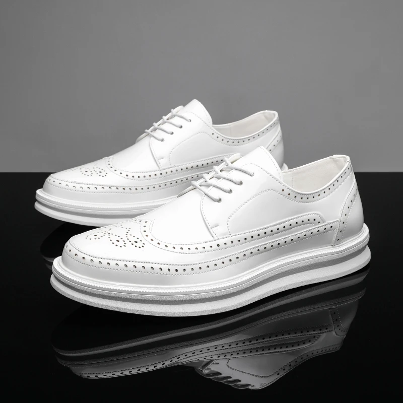 Frontier Brogue Dress Shoe by Tenoura