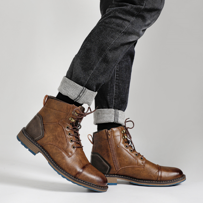 Bayshore Leather Boots by Tenoura