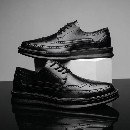 Frontier Brogue Dress Shoe by Tenoura