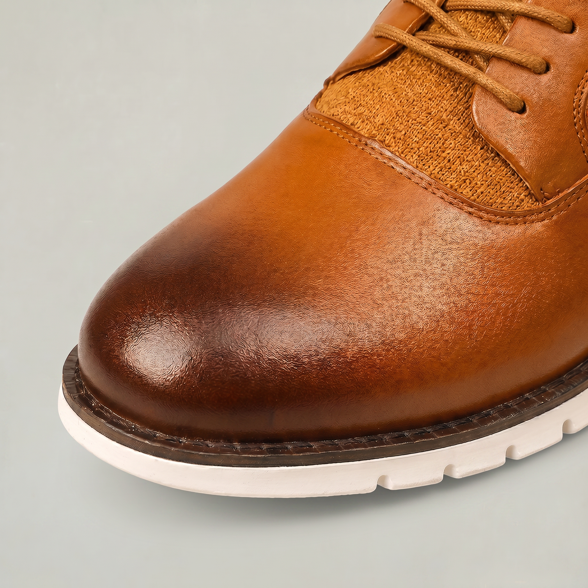 Men's Leather Lace Up Dress Shoes by Tenoura