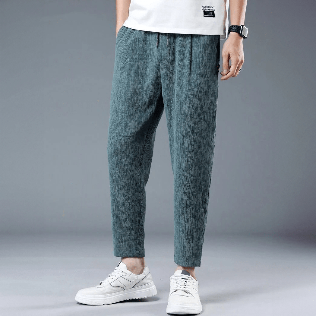 Casual Linen Pants by Tenoura