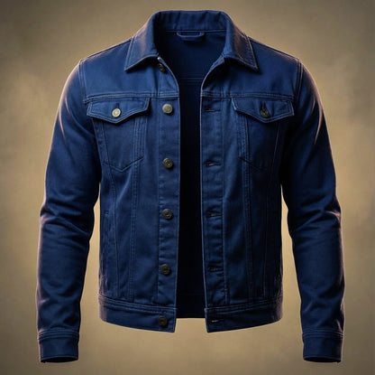 Brock Organic Denim Jacket by Tenoura