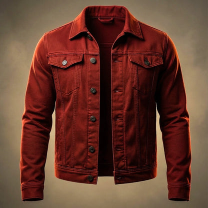 Brock Organic Denim Jacket by Tenoura