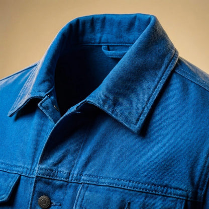 Brock Organic Denim Jacket by Tenoura