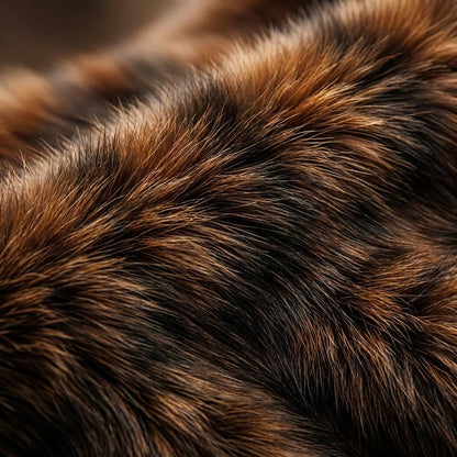 Men's Fur Jacket with Stand Collar for Evening Events - Casual Jacket