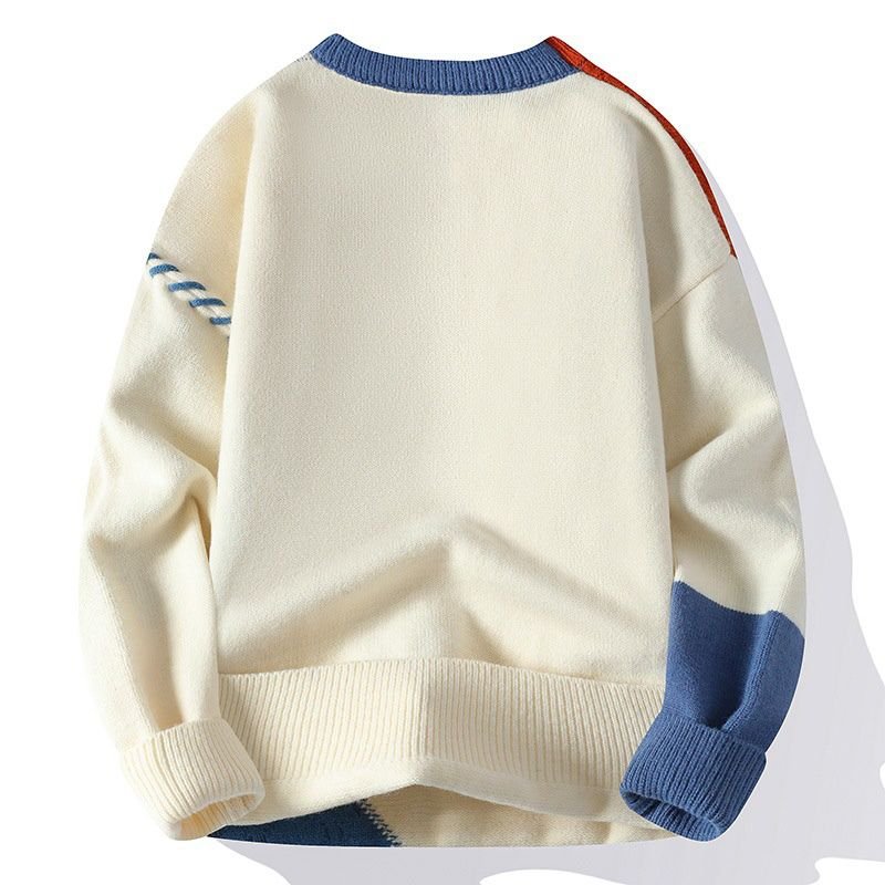 Blake Patch Knit Sweater by Tenoura