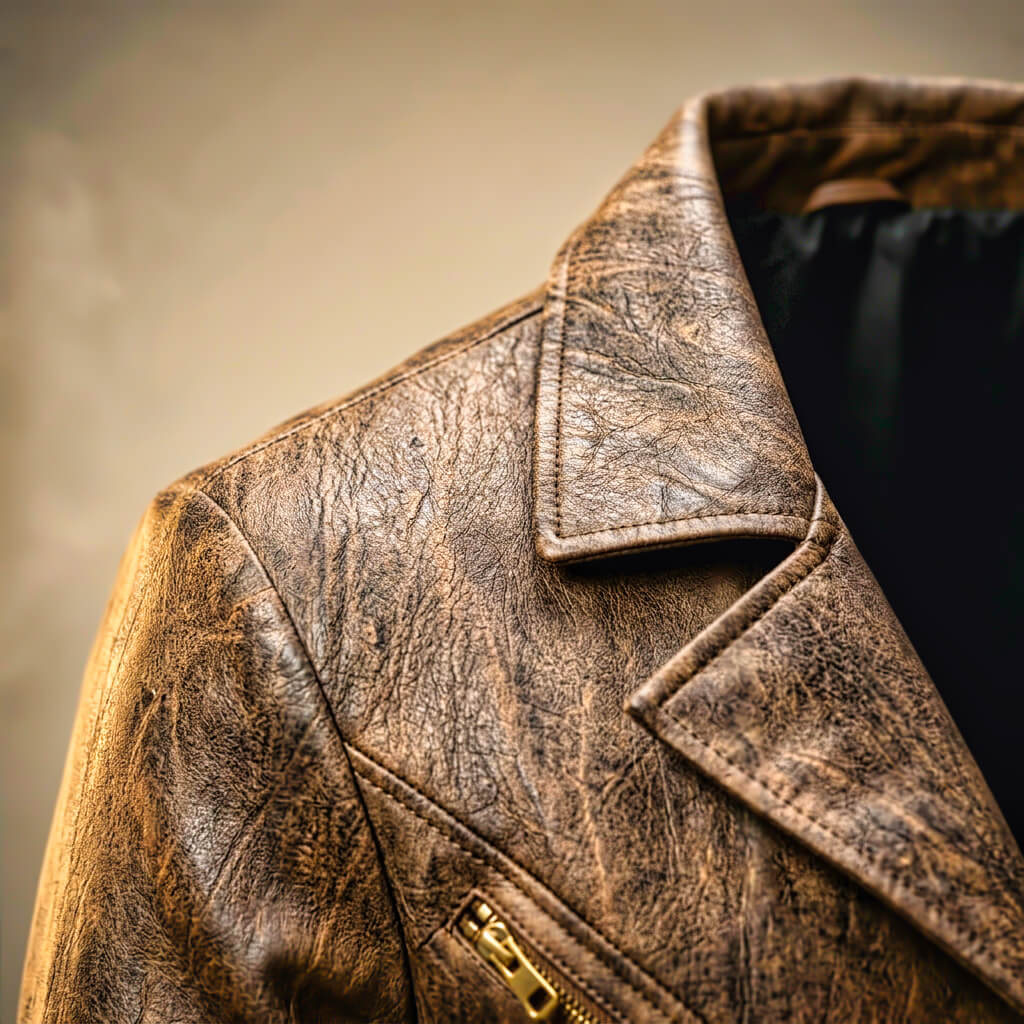 Carrollton Legacy Leather Blazer by Tenoura