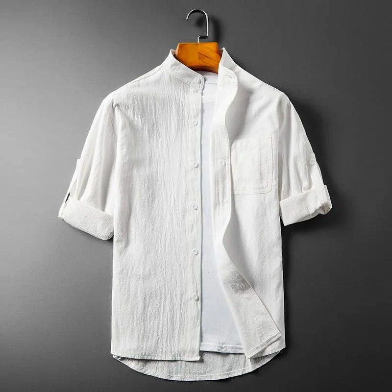 Bay Breeze Linen Shirt by Tenoura