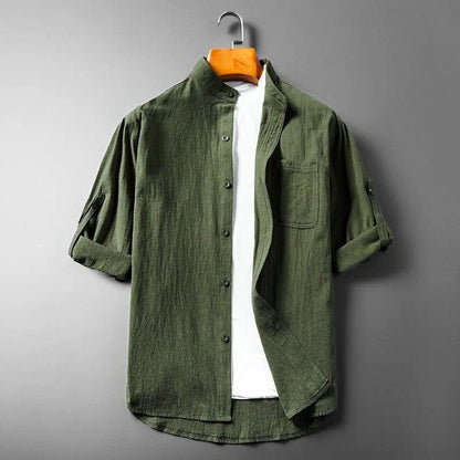Bay Breeze Linen Shirt by Tenoura