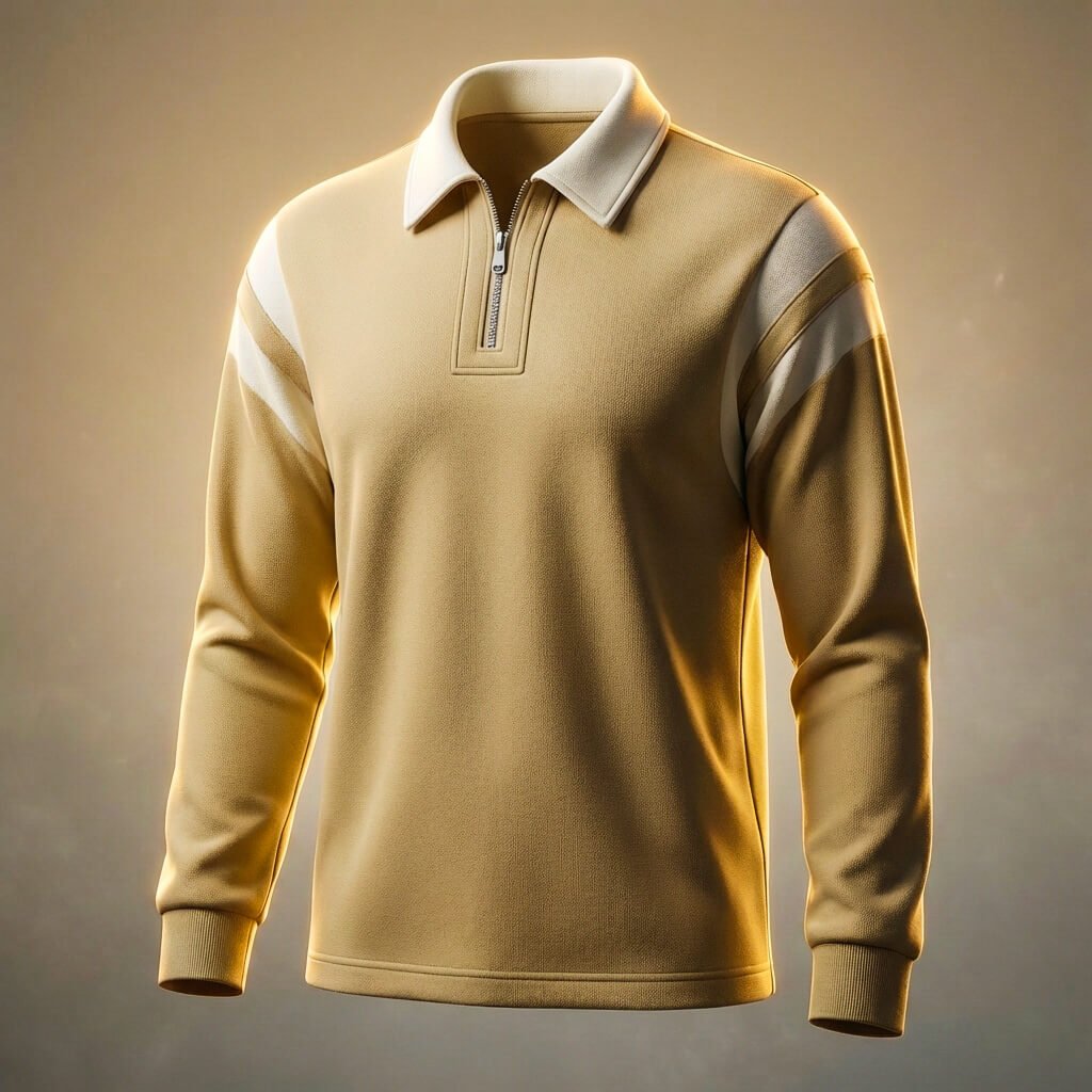 Brett Prestige Long Sleeve Polo by Tenoura