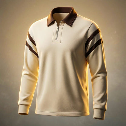 Brett Prestige Long Sleeve Polo by Tenoura
