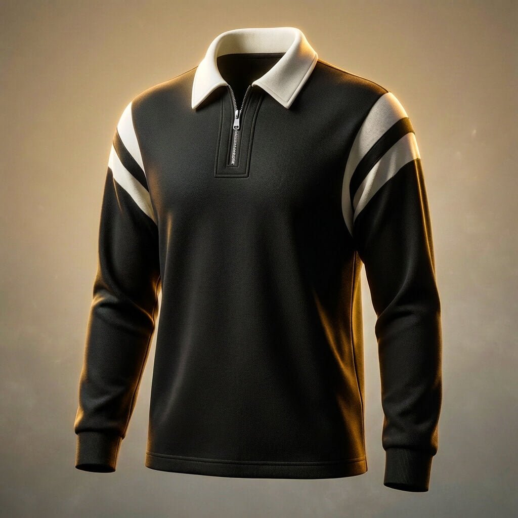 Brett Prestige Long Sleeve Polo by Tenoura