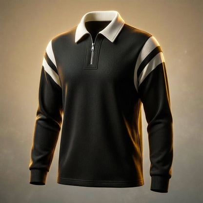 Brett Prestige Long Sleeve Polo by Tenoura