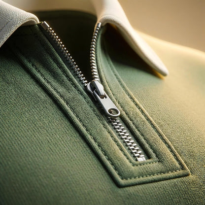 Brett Prestige Long Sleeve Polo by Tenoura