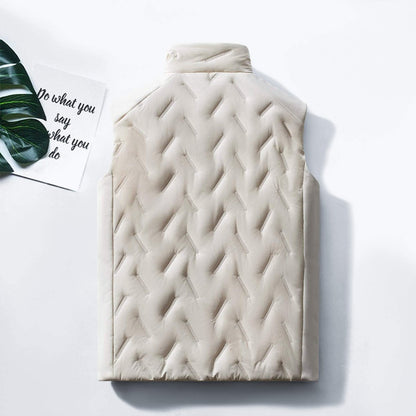 Chester Quilted Down Vest by Tenoura