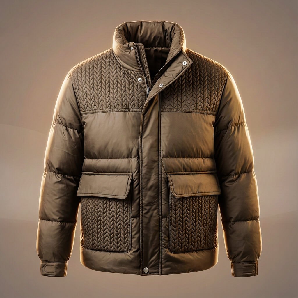 Bennett Quilted Duck Down Jacket by Tenoura