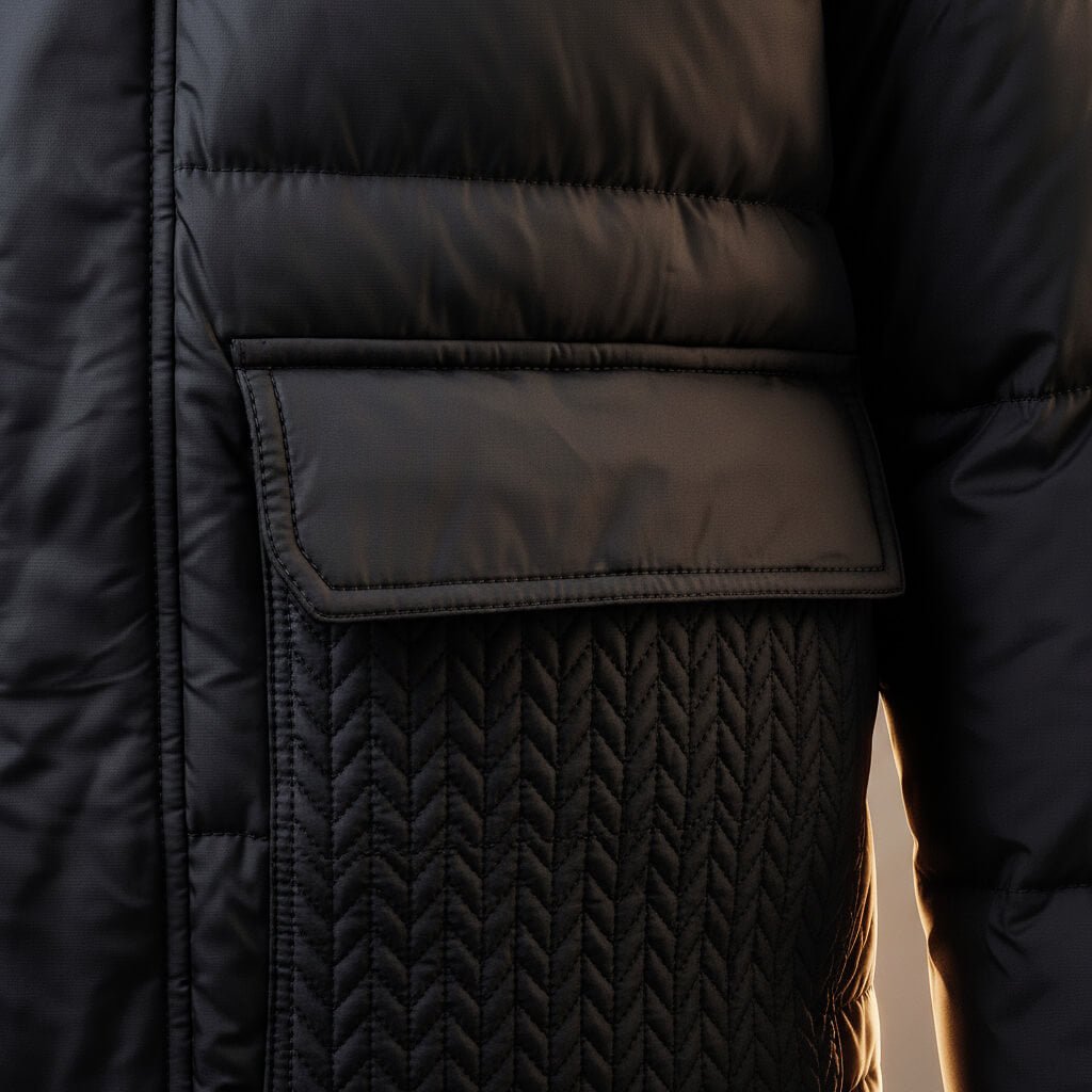 Bennett Quilted Duck Down Jacket by Tenoura