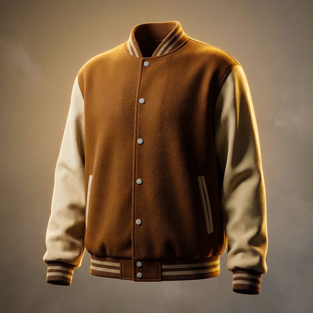 Carson Prestige Wool Bomber Jacket by Tenoura