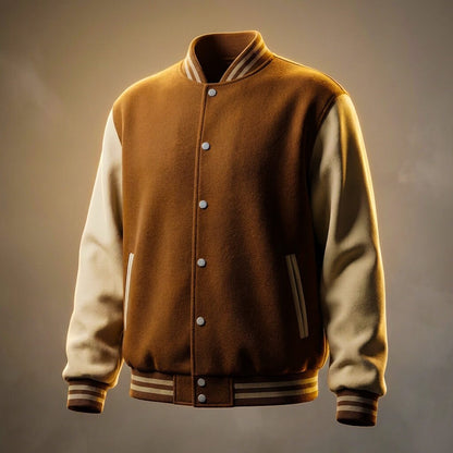 Carson Prestige Wool Bomber Jacket by Tenoura