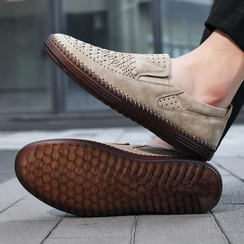 Carter James Genuine Leather Loafer by Tenoura