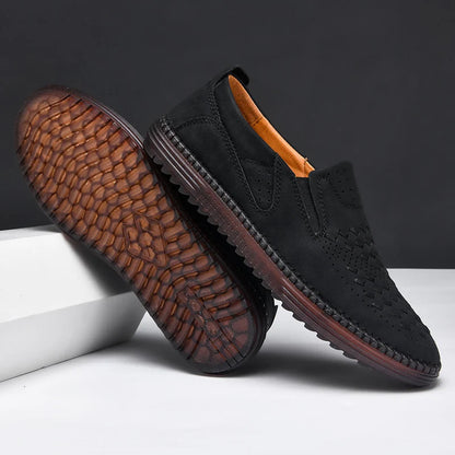 Carter James Genuine Leather Loafer by Tenoura