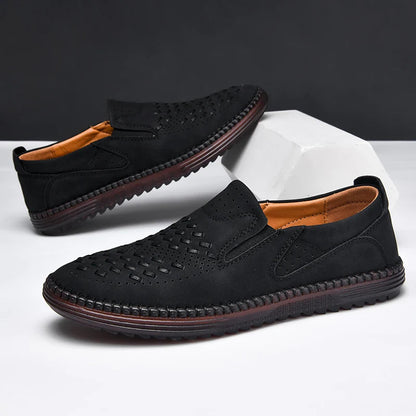 Carter James Genuine Leather Loafer by Tenoura