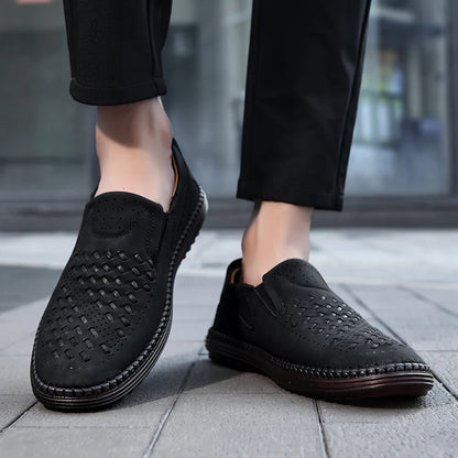 Carter James Genuine Leather Loafer by Tenoura