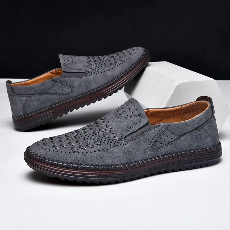 Carter James Genuine Leather Loafer by Tenoura