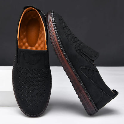 Carter James Genuine Leather Loafer by Tenoura