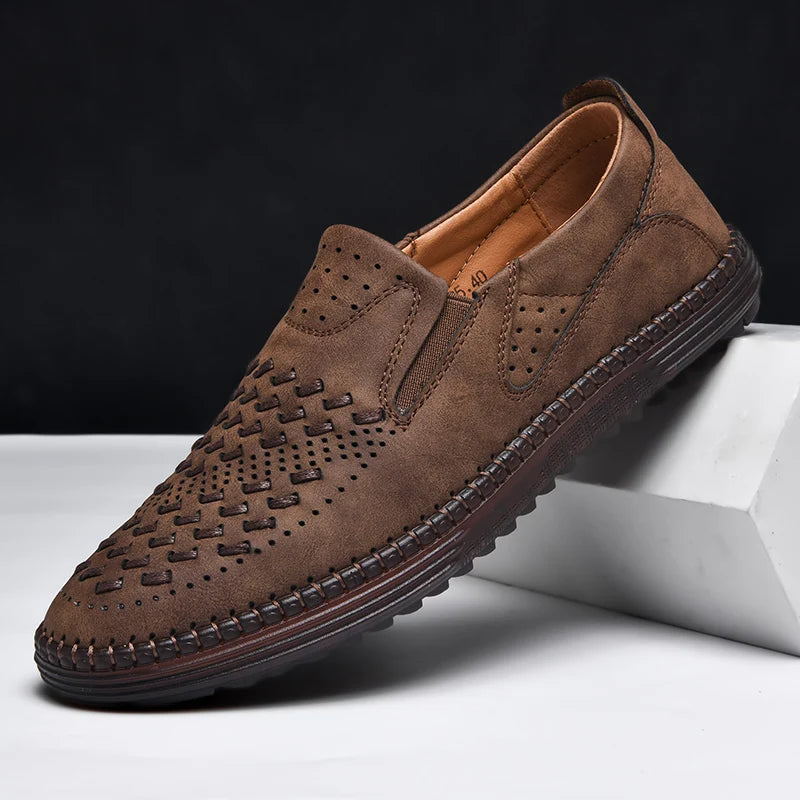 Carter James Genuine Leather Loafer by Tenoura