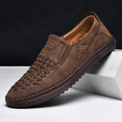 Carter James Genuine Leather Loafer by Tenoura
