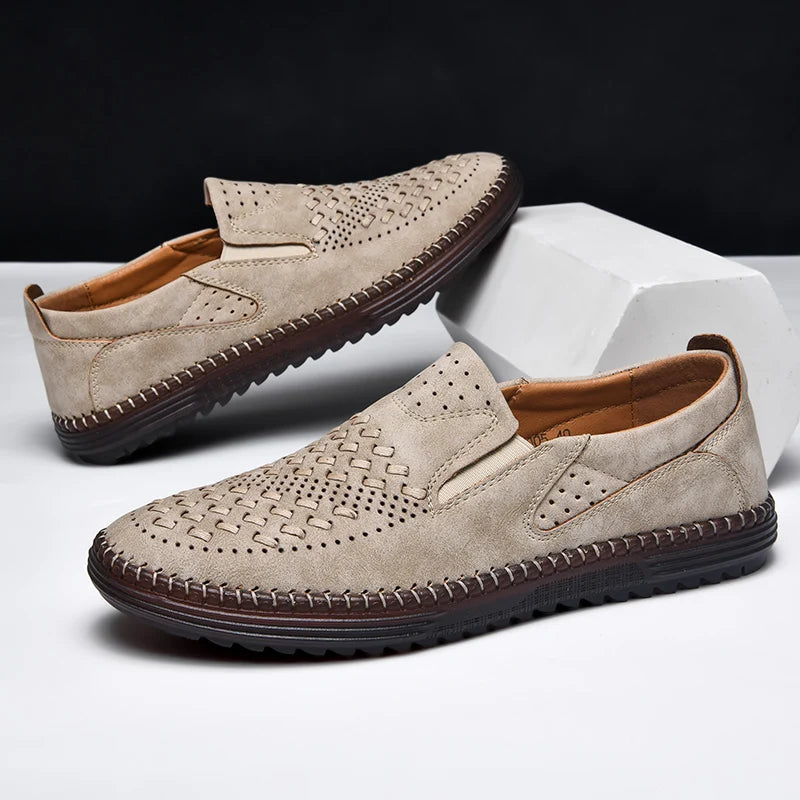 Carter James Genuine Leather Loafer by Tenoura