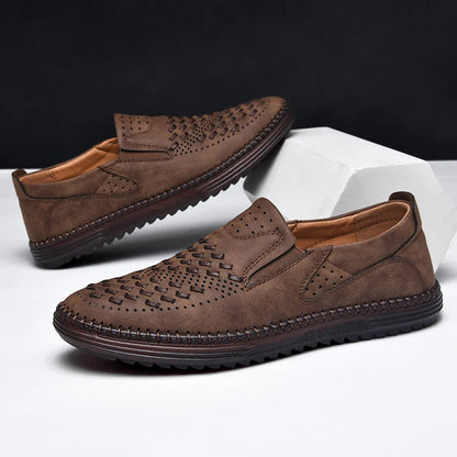 Carter James Genuine Leather Loafer by Tenoura