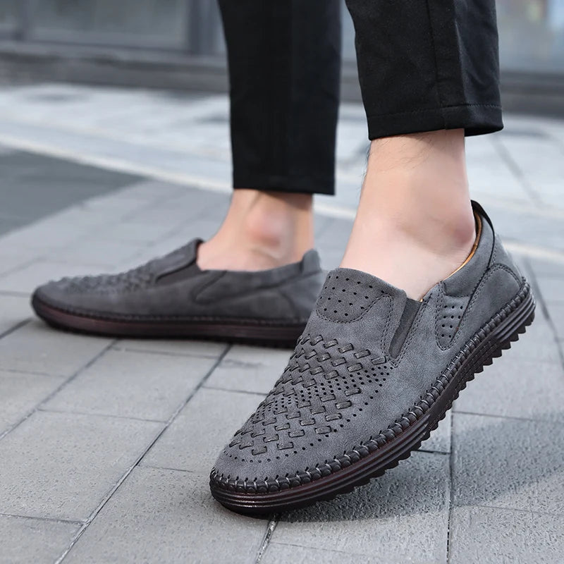 Carter James Genuine Leather Loafer by Tenoura