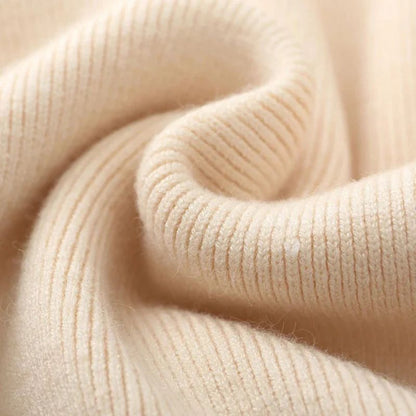 Women's Cashmere Pants with Adjustable Waist for All Seasons