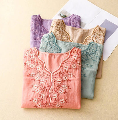 Iris Cotton-Linen Shirt -