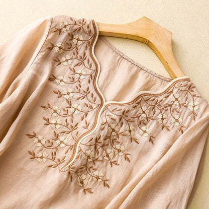 Iris Cotton-Linen Shirt -