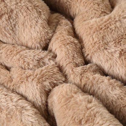 Women's Fur Lined Parka with Waist Cinch for Winter