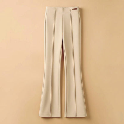 Women's High-Waist Pants with Contoured Waist for Workwear