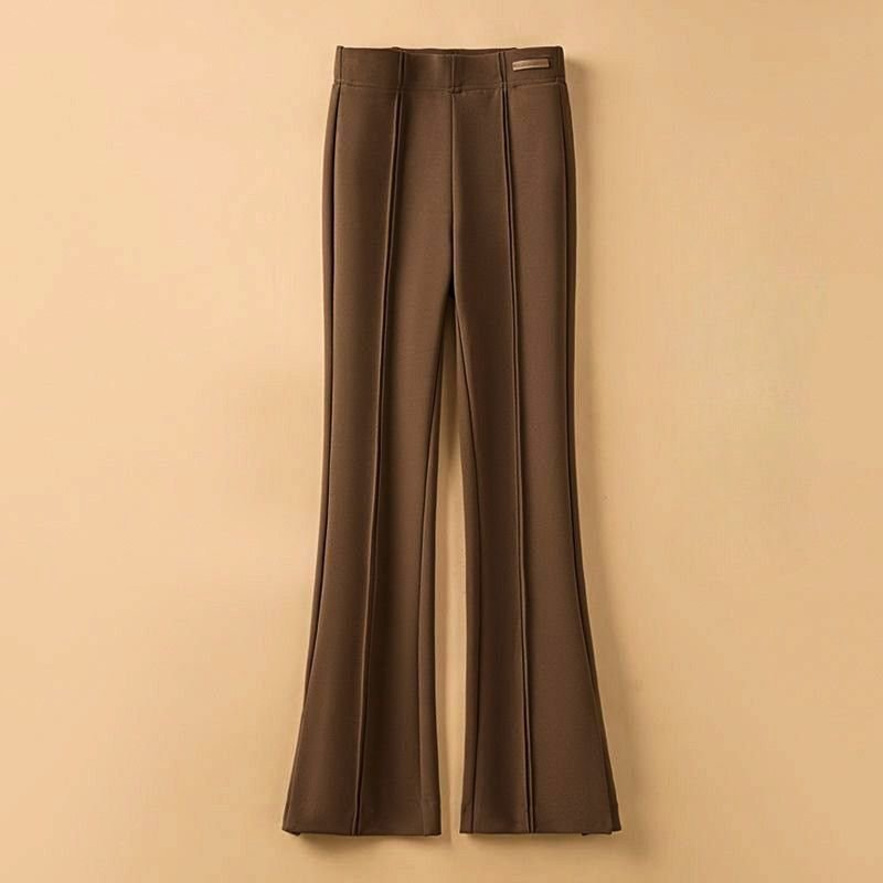 Women's High-Waist Pants with Contoured Waist for Workwear