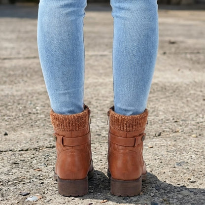 Valencia Women's Leather Ankle Boots by Tenoura