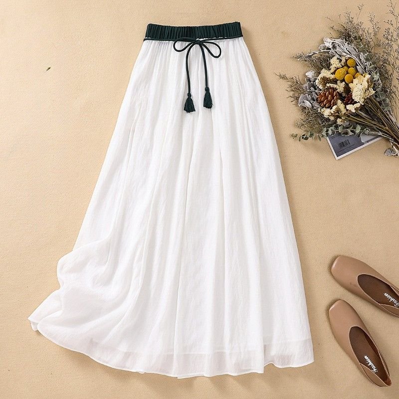Women's Long Skirt Ultra-lightweight for sunny days -