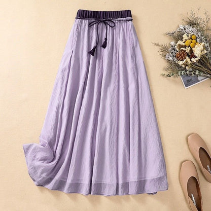 Women's Long Skirt Ultra-lightweight for sunny days -
