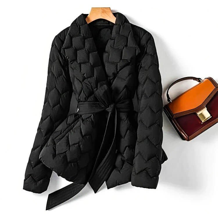 Isabella Quilted Down Coat -